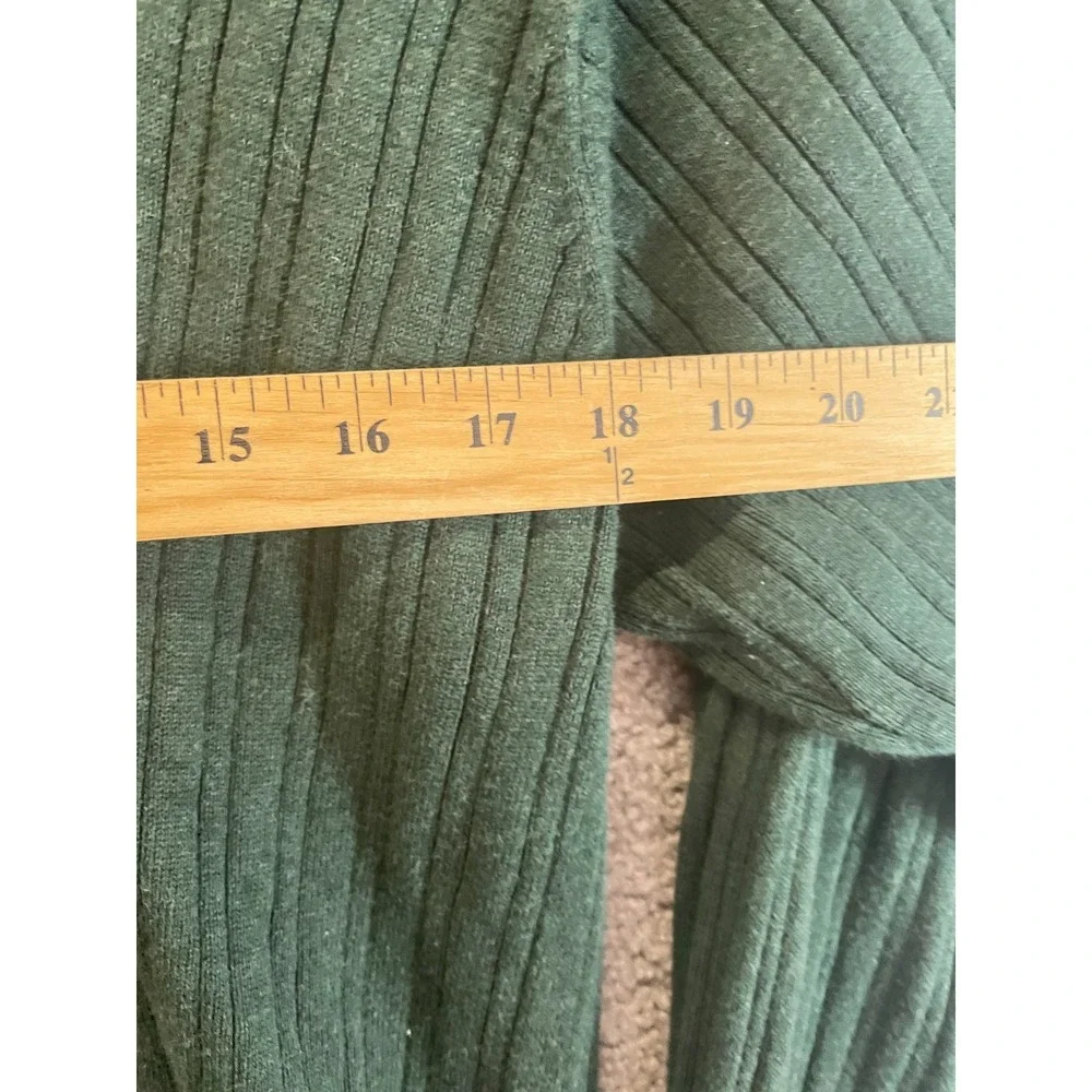 Chaps Ralph Lauren Sweater Mens X-Large Pullover Cotton Knit Crew Neck‎ Green